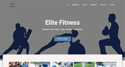 Desktop Screenshot of elitefitnessconcepts.com